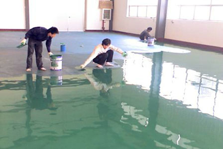 環氧地坪漆損壞常用的修補方法有哪些？